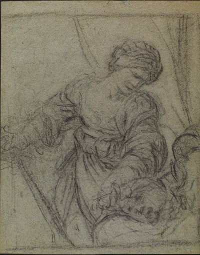 Judith mit dem Kopf des Holofernes von Giovanni Andrea Sirani